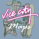 vice city maps android application logo